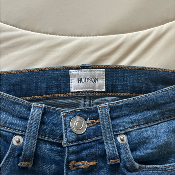 Medium Washed Hudson Skinny Jeans - Picture 3 of 3